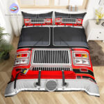 housse de couette pompier adulte