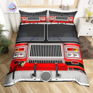 housse de couette pompier adulte