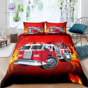 Pompier Camion vibrant