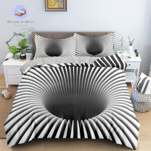 housse de couette psychédélique
