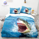 housse de couette Requin Attaque