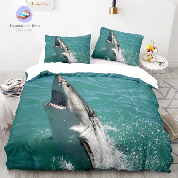 housse de couette Requin Féroce