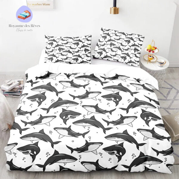 housse de couette Requin Garçon