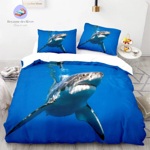 housse de couette Requin Océan