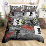 housse de couette skate style urbain