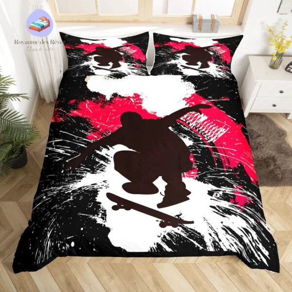 housse de couette skate ado