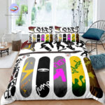 housse de couette Skate Figure