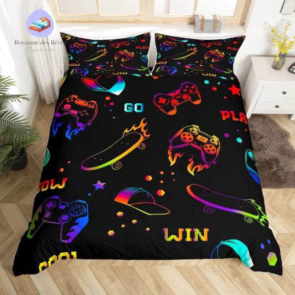 housse de couette Skate Gamer