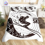 Ski Noir et Blanc chic