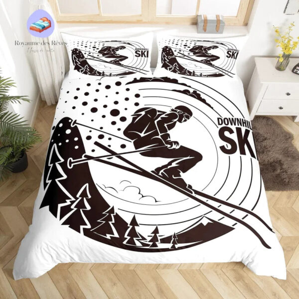 Ski Noir et Blanc chic