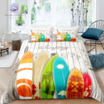 housse de couette Surf 220x240 ambiance estivale