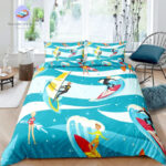 housse de couette surf thème