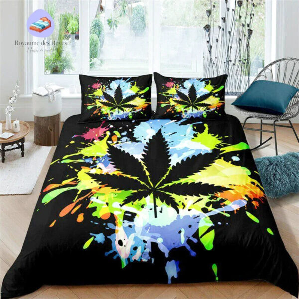 housse de couette Tag Weed
