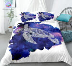 tortue espace violet