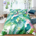 housse de couette tropicale exotique