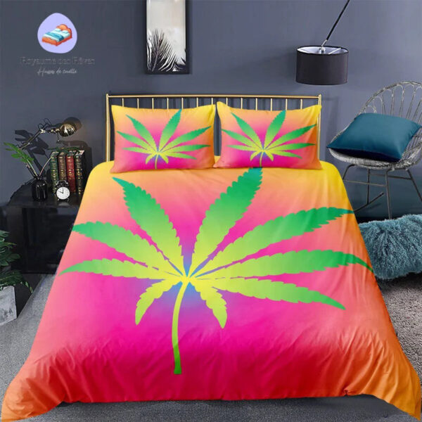 housse de couette Weed Paradise