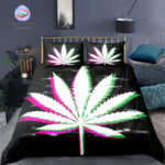 Feuille THC housse de couette