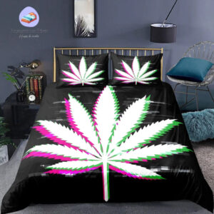 Feuille THC housse de couette