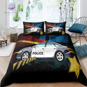 parure de lit police