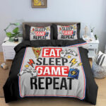 housse de couette gamer soirée jeux vidéo