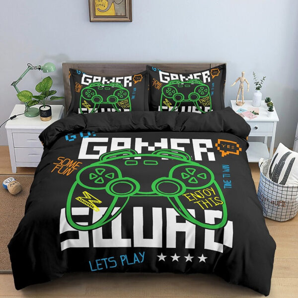 housse de couette gamer brigade du jeu