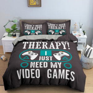 housse de couette gamer thérapie par le jeu