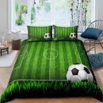 terrain de foot décoration