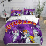 motifs futuristes Futurama