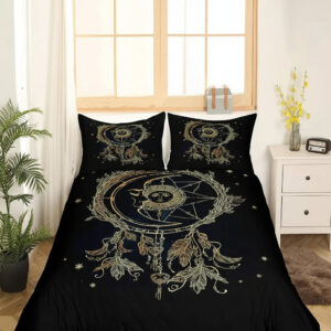 Attrape Rêves Lune noire