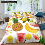 motifs fruités colorés