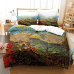 couette artistique Van Gogh