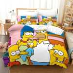 tissu doux Bart Simpson