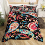 Motif Floral Baroque artistique