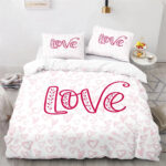 housse de couette romantique