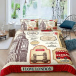 couette motif voyage
