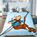 couette rétro Tintin