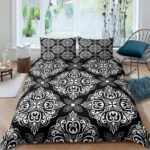 Housse de couette élégante baroque
