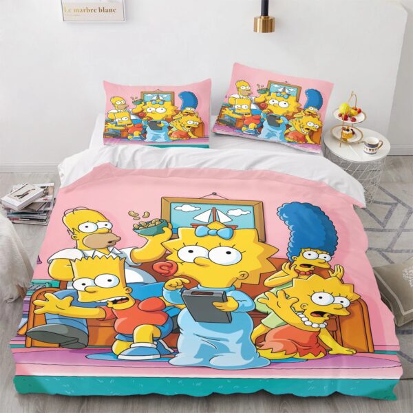 housse de couette Les Simpson Maggie