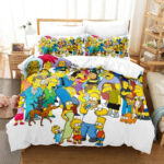 Les Simpson Personnages housse de couette