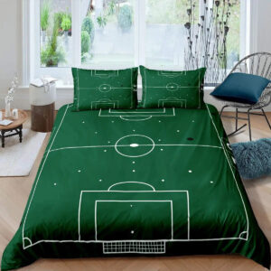 Terrain de Foot housse de couette