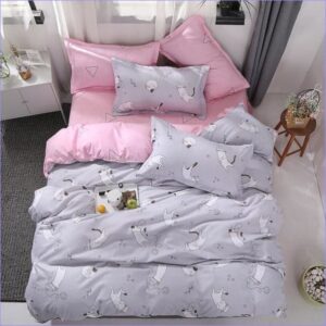 Housse de Couette 1 personne motif Chat