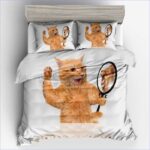 Housse de Couette 2 personnes motif Chat