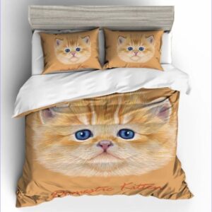 housse de couette 220x240 chaton