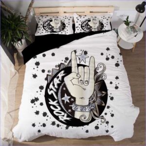 housse de couette ado rock star