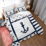 housse lit ancre