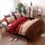 housse de couette asiatique rouge