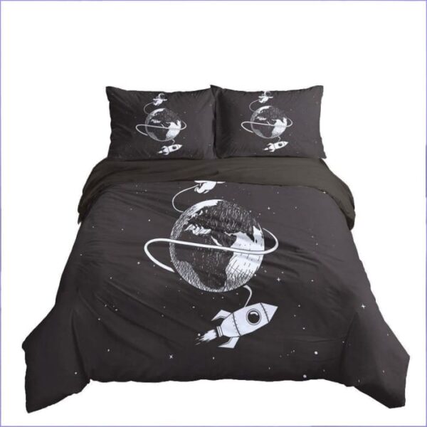 housse de couette astronaute double