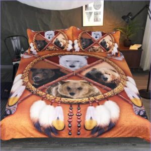 housse de couette attrape rêve animaux sauvages