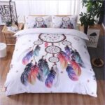 housse de couette attrape rêves à plumes