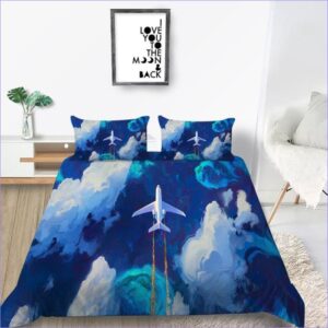 housse de couette avion artistique